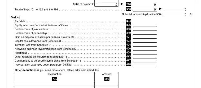 Filling out part 2 of t2 short return 2021