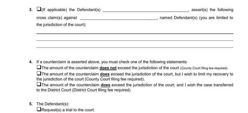 Step no. 4 in filling in crccp form download