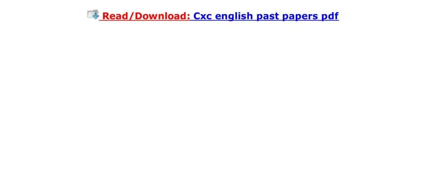 Step number 2 in completing csec past papers with answers