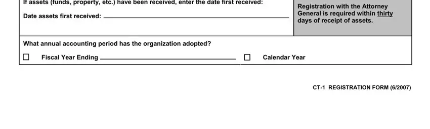 Final certification section of California ct 1 registration form