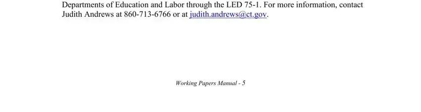 Completing part 2 of certificate of age form ed 301