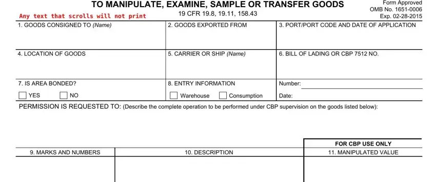 form 3499 pdf writing process shown (part 1)