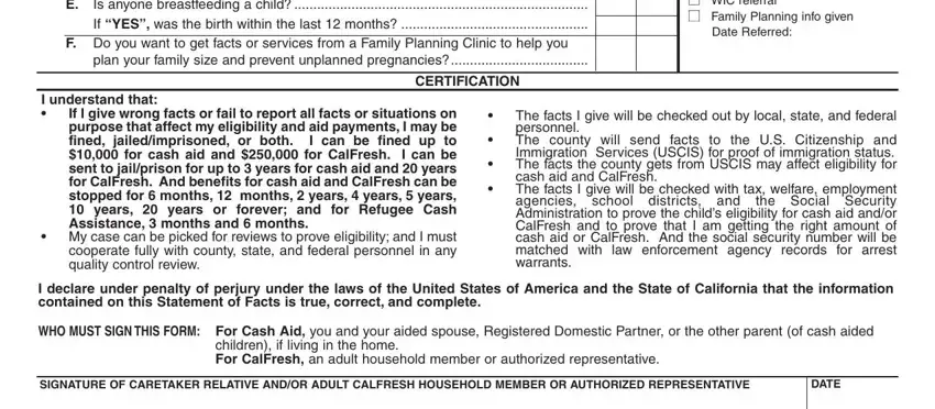 CW 8A California child aid application completion process (portion 4)