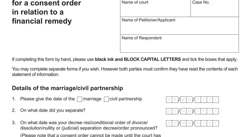 Ways to fill in form d81 download stage 1