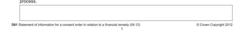 Crown Copyright, D Statement of information for a, and Please state how the attached of form d81 download