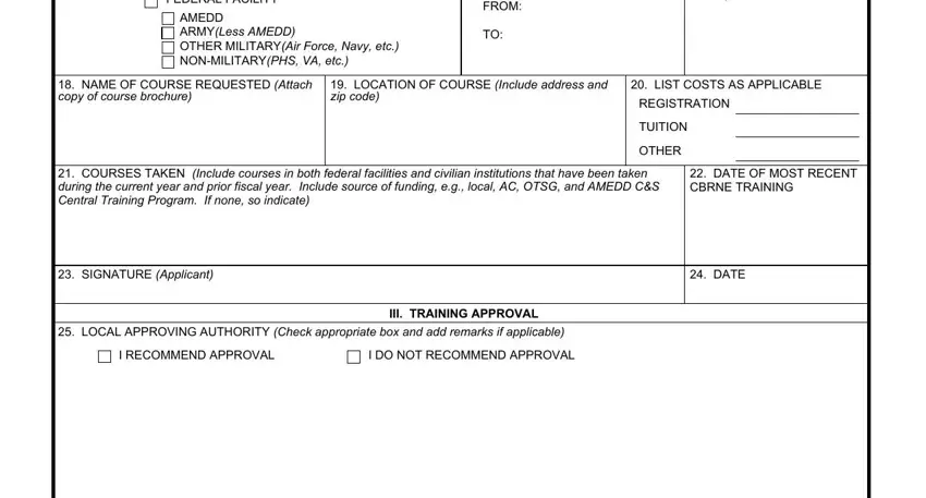 Simple tips to complete wriable da form 3838 step 2