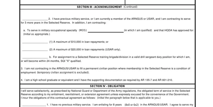 Part no. 2 for filling in 5261 4 r