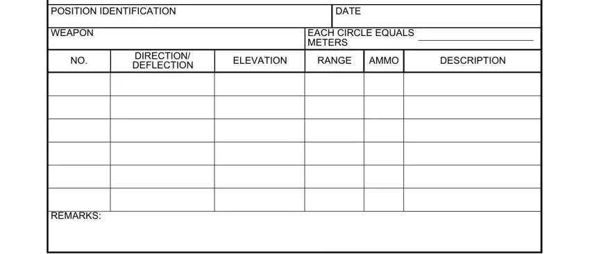 DA Form 5517 R – Fill Out Standard Range Card PDF Online