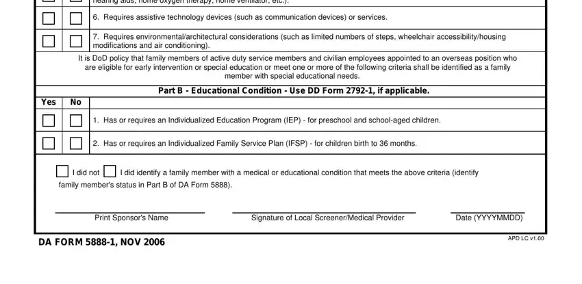 DA Form 5888-1 ≡ Fill Out Printable PDF Forms Online