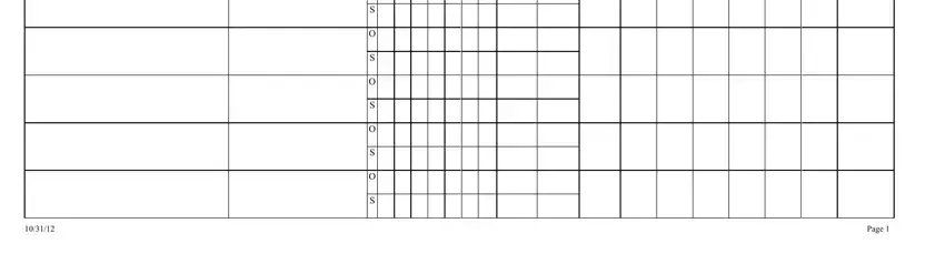 Stage 2 of filling out the DASNY payroll form sections
