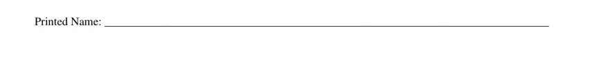Completing segment 5 of and editable dance class application forms