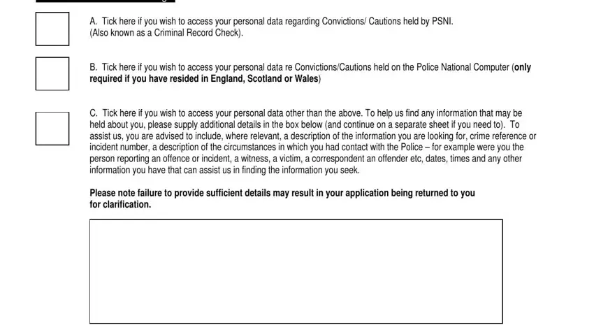 Step number 2 in submitting dat 1 online application