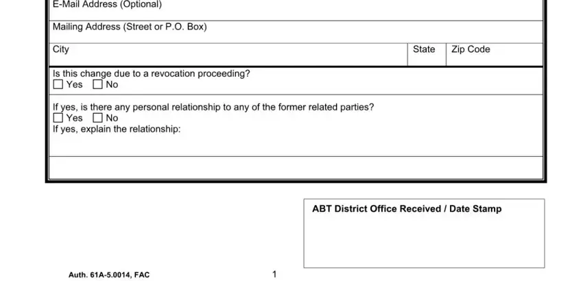 Completing the Florida ABT change of officer application part 2