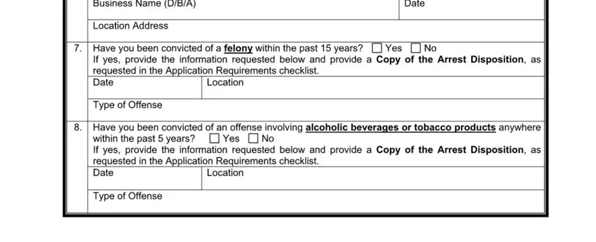 Reviewing ABT change of officer transfer details step 4