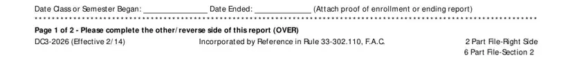 Filling out part 3 of Dc3 2026 Form