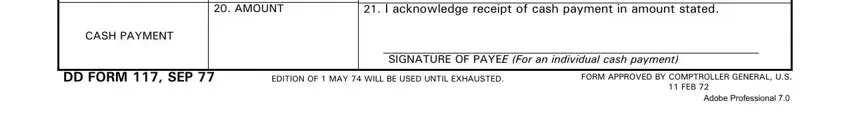 Dd Form 117 ≡ Fill Out Printable PDF Forms Online Now