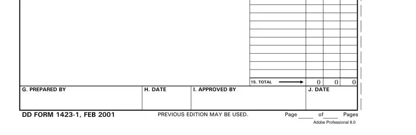 dd form 1423 writing process explained (stage 3)