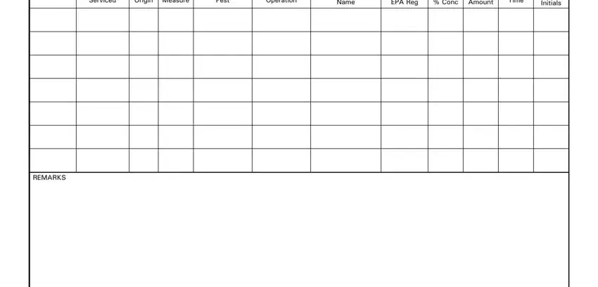 Part number 2 for filling out form dd pest