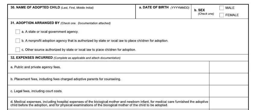 Section 3 inside dd form request get