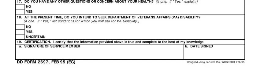 How to complete report of medical assessment part 3