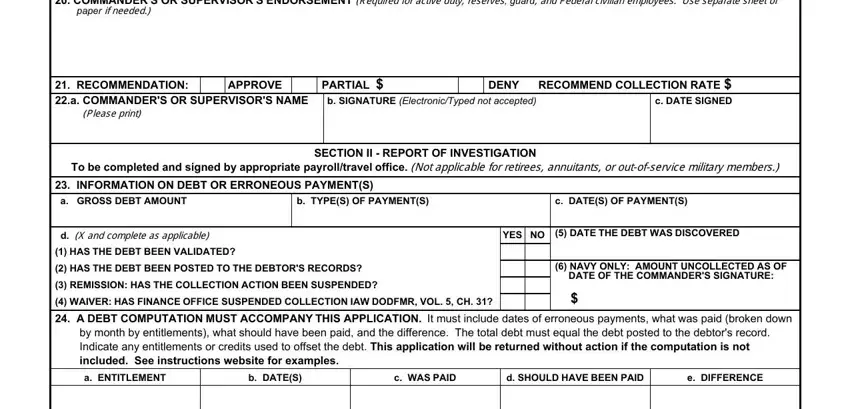 form 2789 completion process explained (step 4)