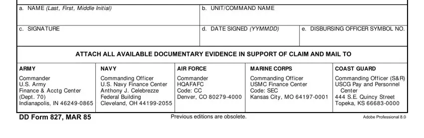 dd form 827 writing process outlined (part 2)