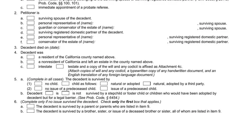 Stage no. 2 in completing community property spousal conset form