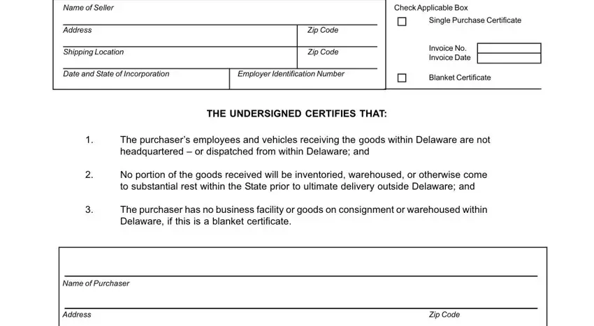 delaware resale certificate conclusion process explained (part 1)