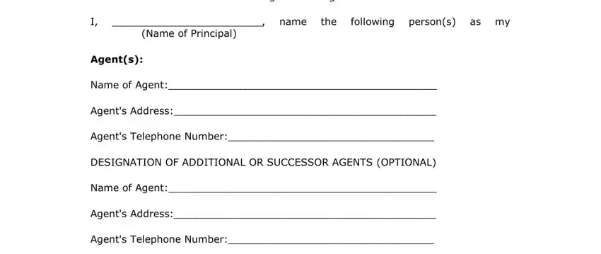 Part number 2 of filling in power of attorney delaware