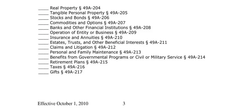 power of attorney delaware writing process described (stage 5)