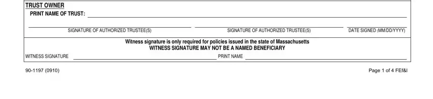 northwestern mutual life insurance forms completion process outlined (step 3)