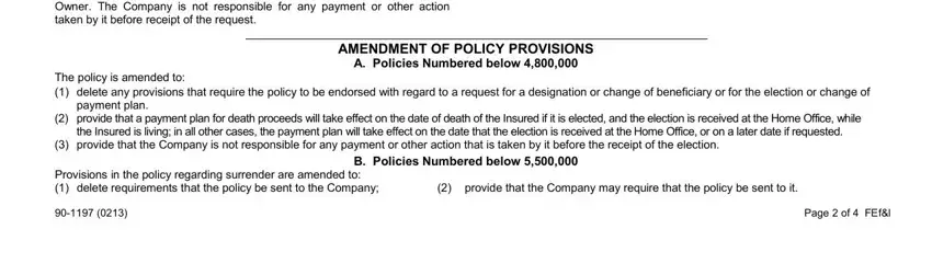 northwestern mutual life insurance forms conclusion process detailed (portion 4)