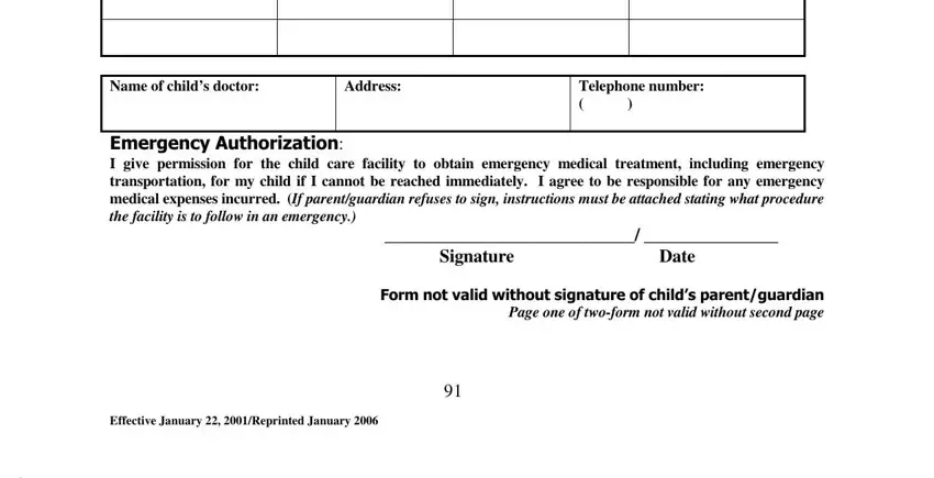 Filling in part 2 in alabama dhr cdc 739