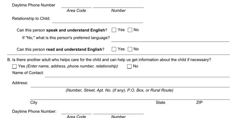 Completing part 5 of form ssa 3820