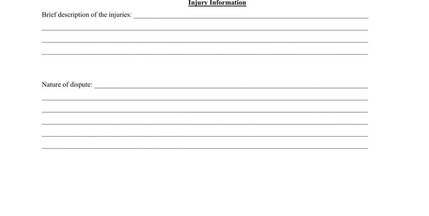 A way to fill out state farm complaint form stage 2