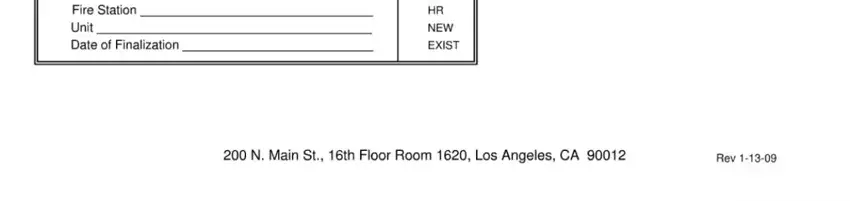 this field, next field, and other fields in lafd division 5 permit application