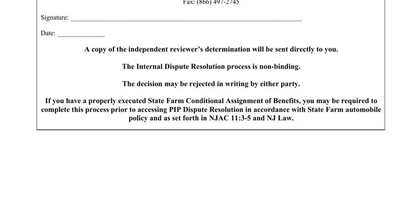 Guidelines on how to prepare state farm complaint form step 4
