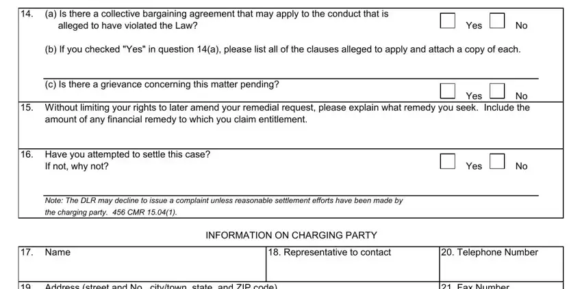 Step number 2 in submitting Dlr Form 005