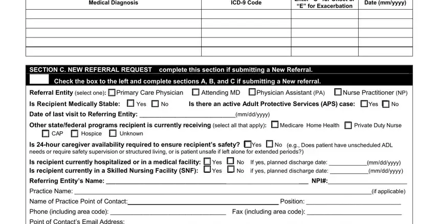 Filling out segment 2 of SLF5600a