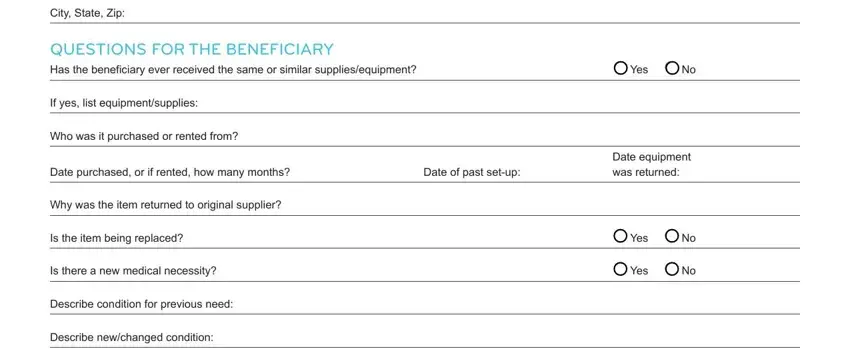 dme intake document samples conclusion process explained (portion 2)