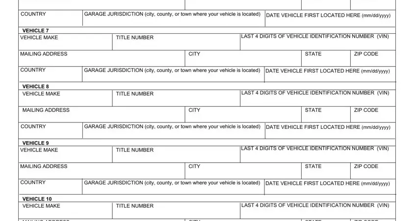 Completing segment 5 of virginia dmv change of address