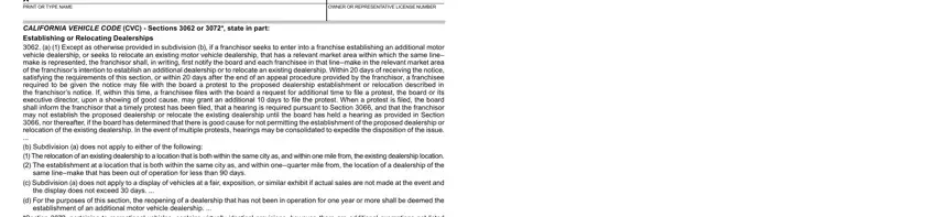 Filling in section 2 of LLC