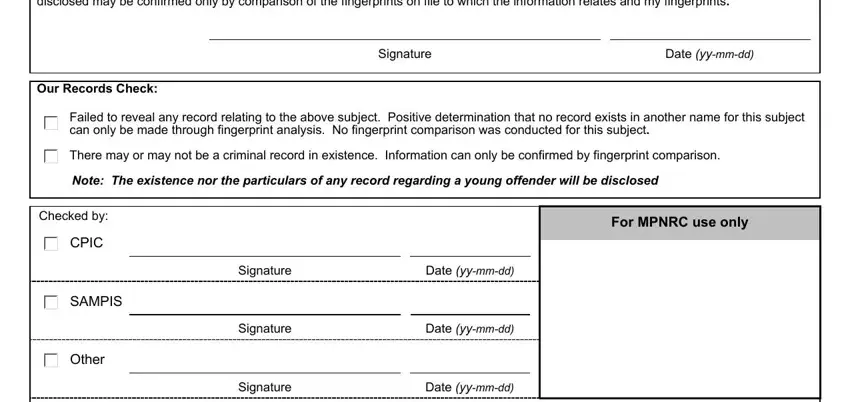 Signature, Date yymmdd, and Date yymmdd inside printable d d character sheets