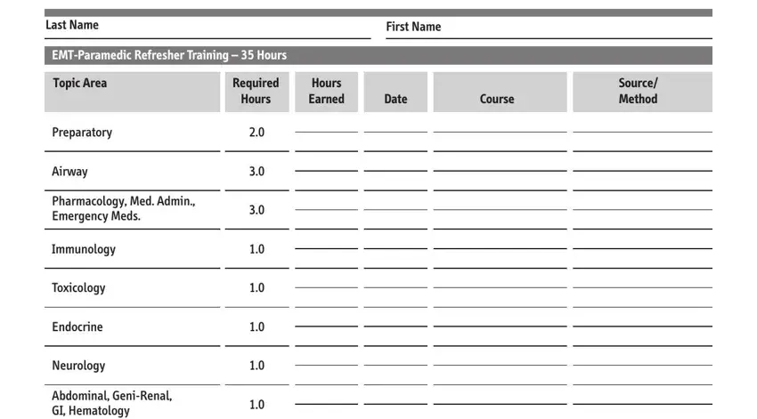 emt recertification any completion process outlined (portion 3)