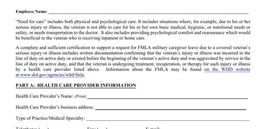 How to prepare v veteran caregiver form part 4