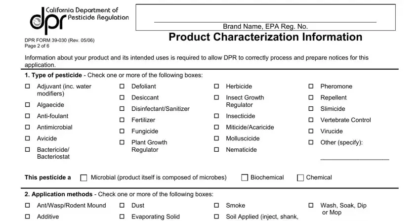 Dpr Form 39 030 writing process shown (portion 3)