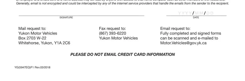 Y Y Y Y  M M  D D, DATE, and YGEQF Rev inside drivers abstract yukon