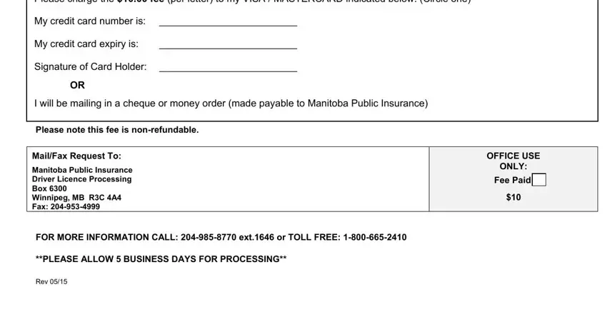 Filling out segment 2 in experience certificate for driver format pdf