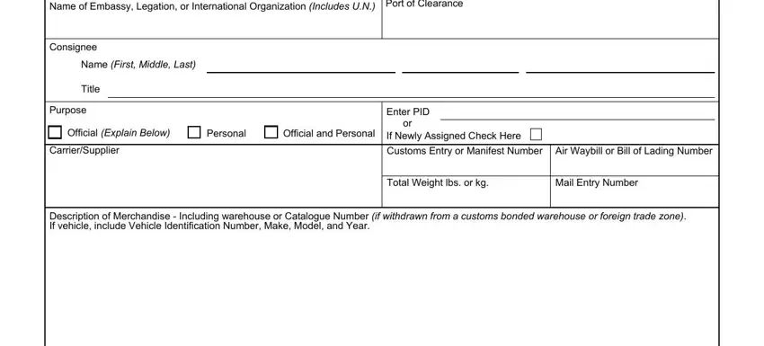 Find out how to prepare request customs clearance part 3