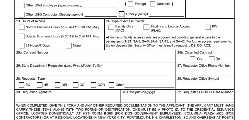department card state id writing process detailed (step 2)